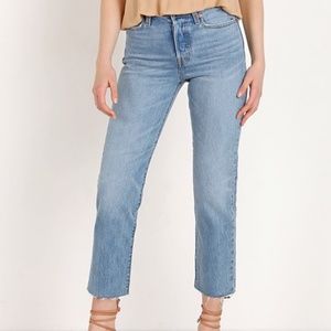 Levi's Wedgie Straight Leg Jean - Rough Tide